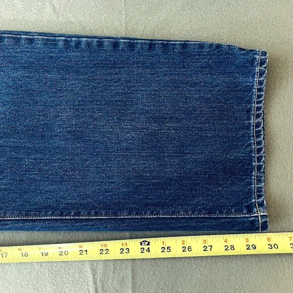 NWOT Lands' End Women's High Rise Straight Leg Blue Denim Jeans Plus Size 26W - Picture 11 of 11